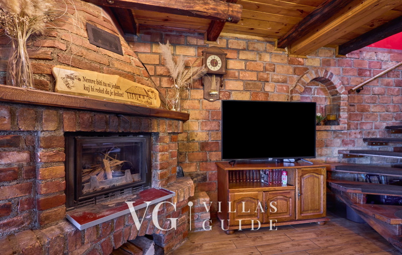 Holiday Home Dubranec Wohnzimmer