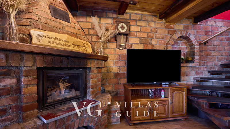 Holiday Home Dubranec Wohnzimmer