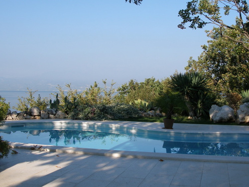 Villa Anamia with seaview