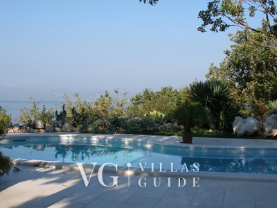 Villa Anamia with seaview