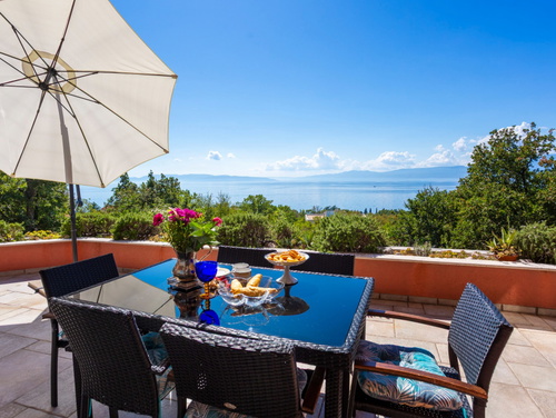 Villa Anamia with seaview