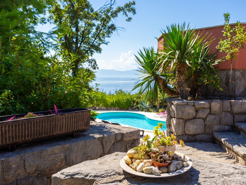 Villa Anamia with seaview