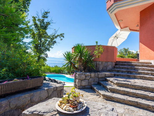 Villa Anamia with seaview