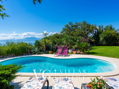 Villa Anamia with seaview Giardino e esterni della proprietà