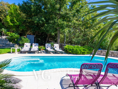 Villa Anamia with seaview Piscina