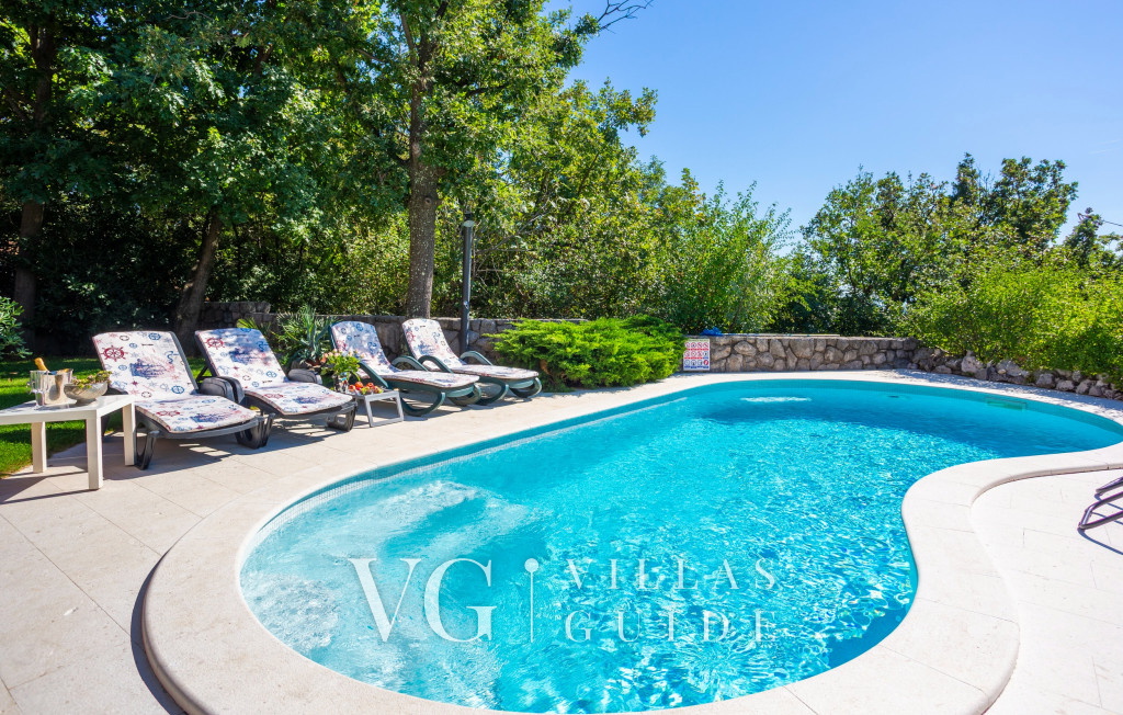 Villa Anamia with seaview Piscina