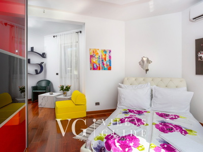 Villa Anamia with seaview Camera da letto