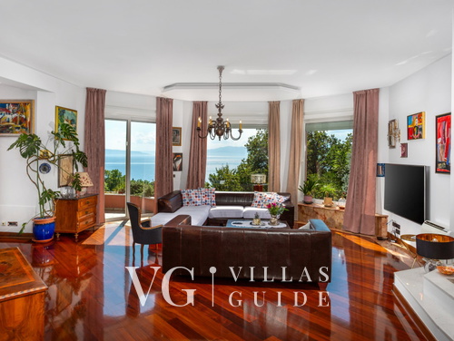 Villa Anamia with seaview