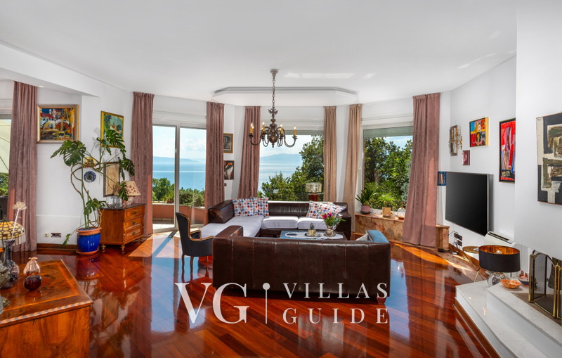 Villa Anamia with seaview