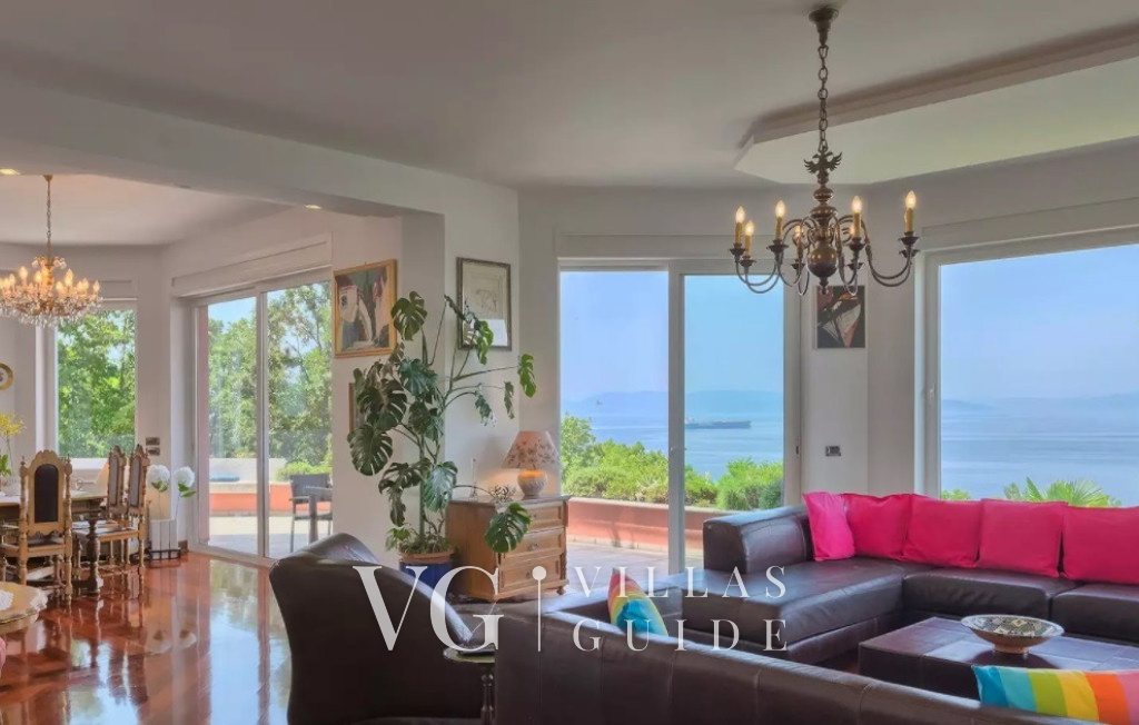 Villa Anamia with seaview Soggiorno