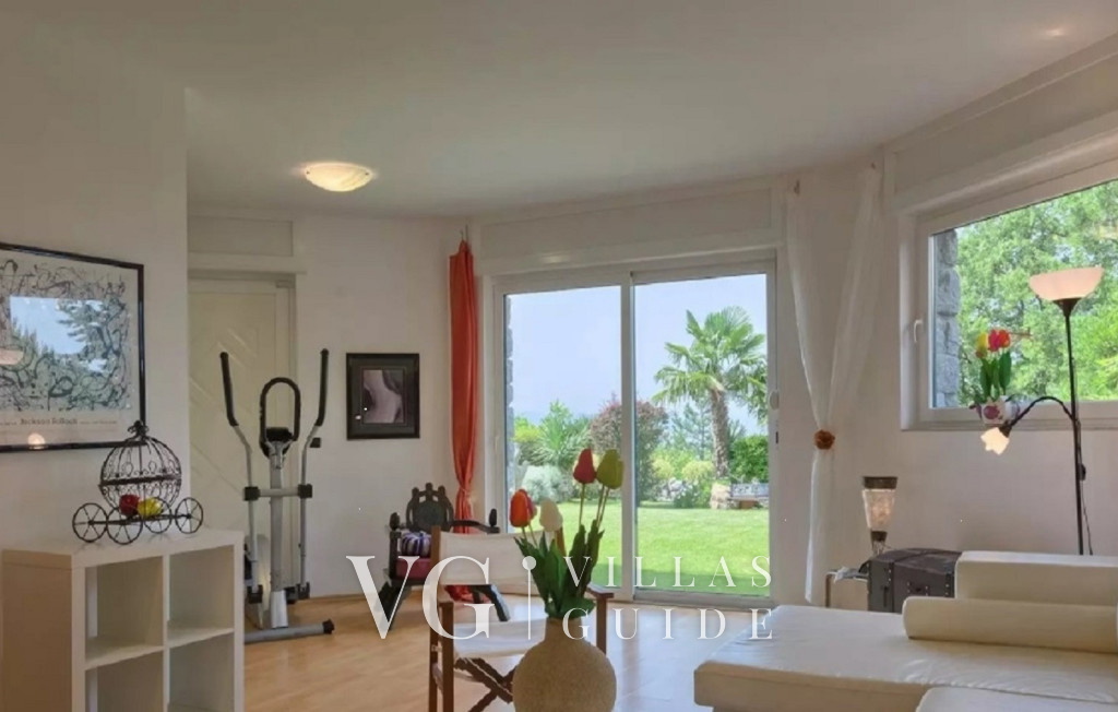Villa Anamia with seaview Camera da letto