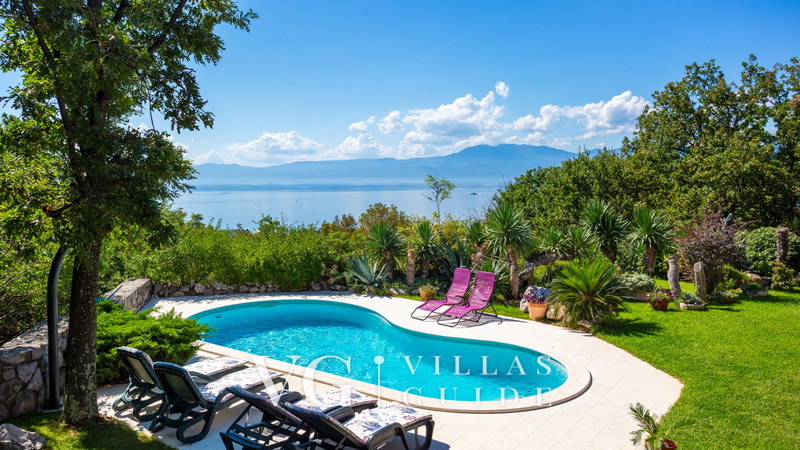 Villa Anamia with seaview Piscina