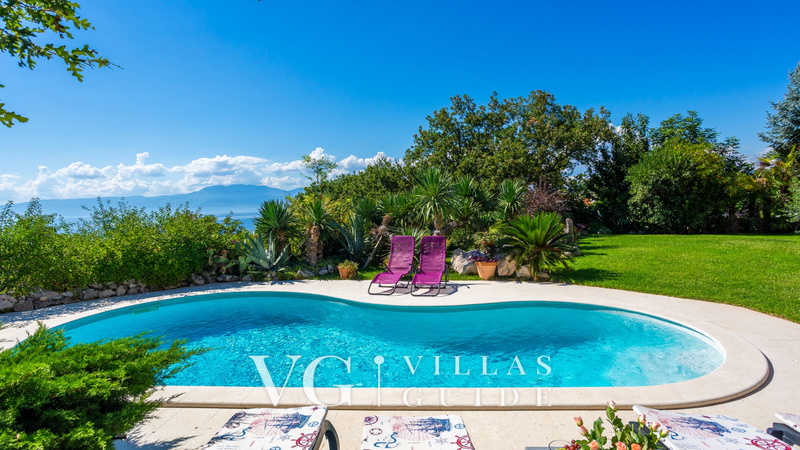Villa Anamia with seaview Piscina