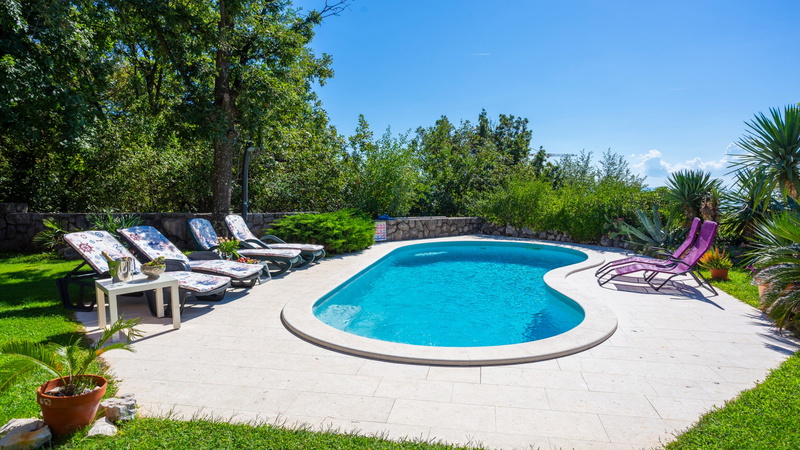 Villa Anamia with seaview