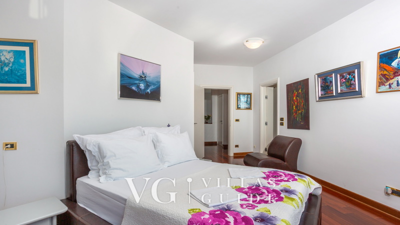 Villa Anamia with seaview Camera da letto