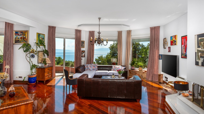 Villa Anamia with seaview