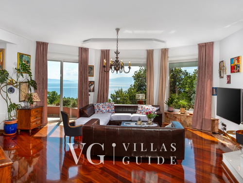 Villa Anamia with seaview
