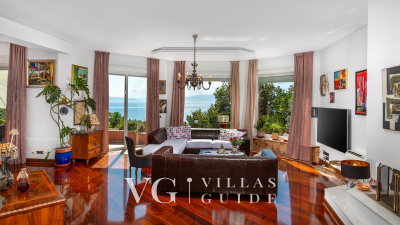 Villa Anamia with seaview