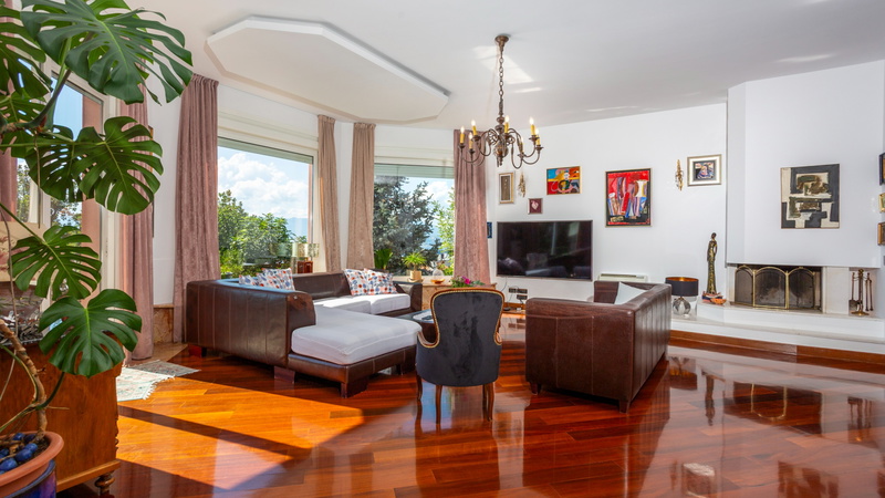 Villa Anamia with seaview