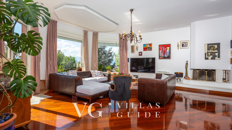 Villa Anamia with seaview Soggiorno