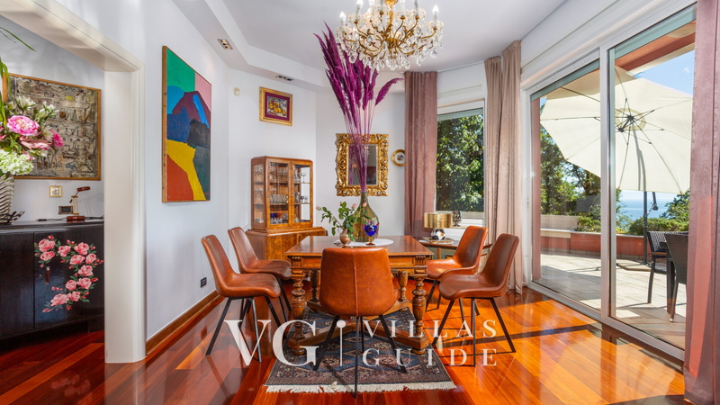 Villa Anamia with seaview Cucina