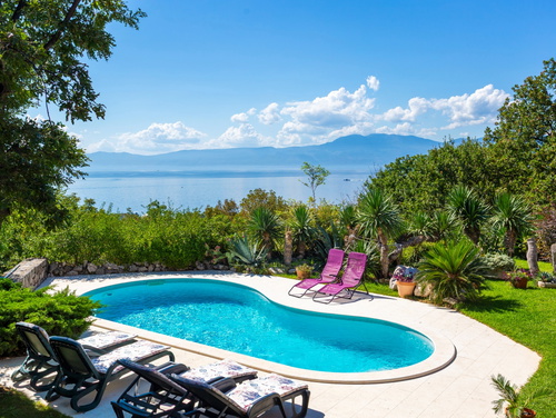 Villa Anamia with seaview