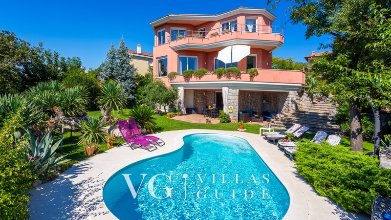 Villa Anamia with seaview