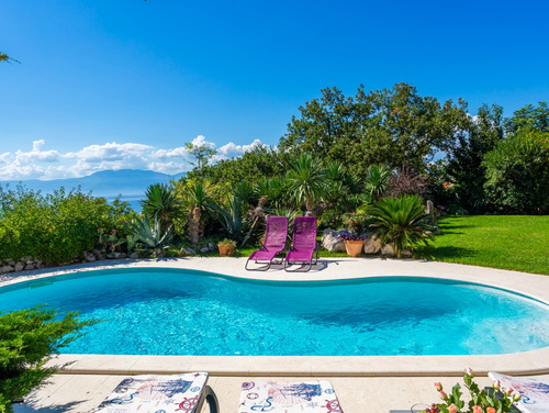 Villa Anamia with seaview