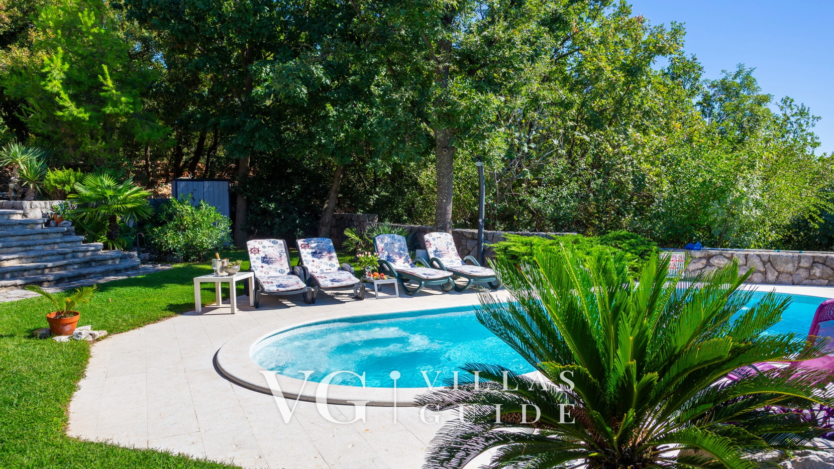 Villa Anamia with seaview Pool