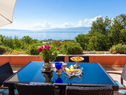 Villa Anamia with seaview