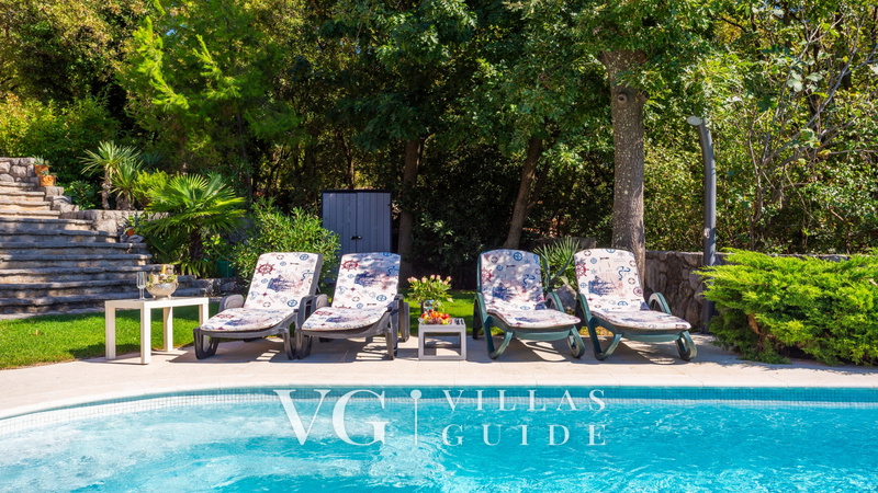 Villa Anamia with seaview Pool