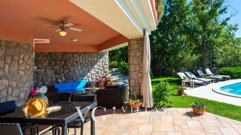 Villa Anamia with seaview Garden and property exterior