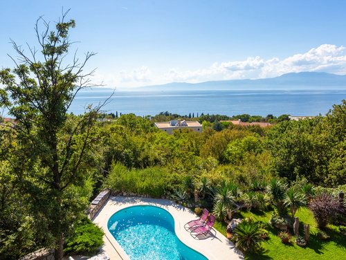 Villa Anamia with seaview