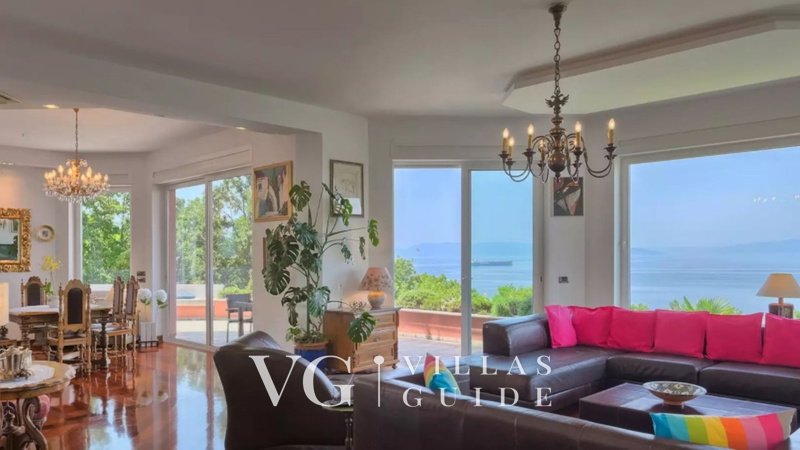 Villa Anamia with seaview