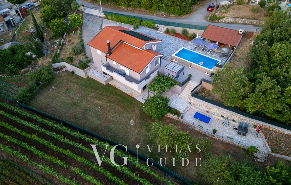 Villa Klarita - Makarska-Drum Dvorište i vanjski dio objekta