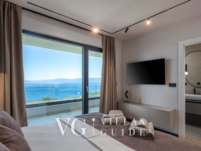 Villa Dujma Schlafzimmer