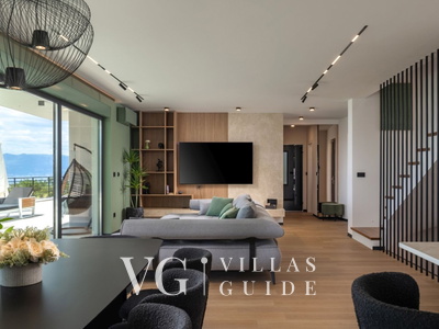 Villa Dujma Wohnzimmer