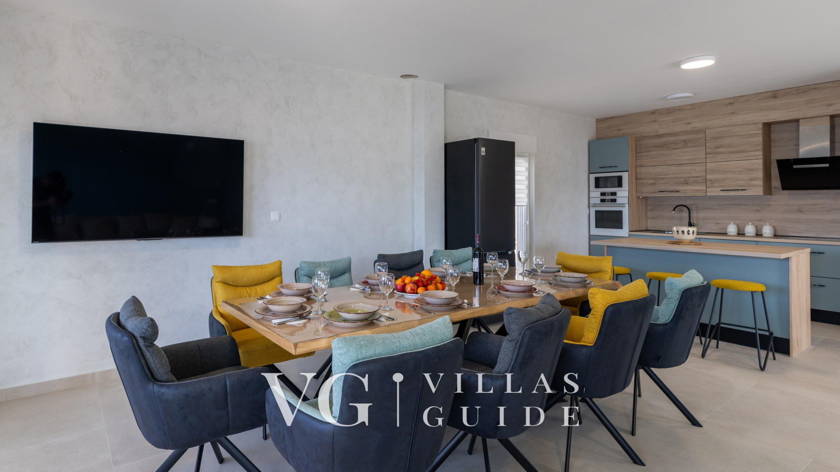 Villa Sole Komarna Küche