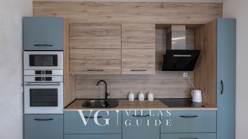 Villa Sole Komarna Küche