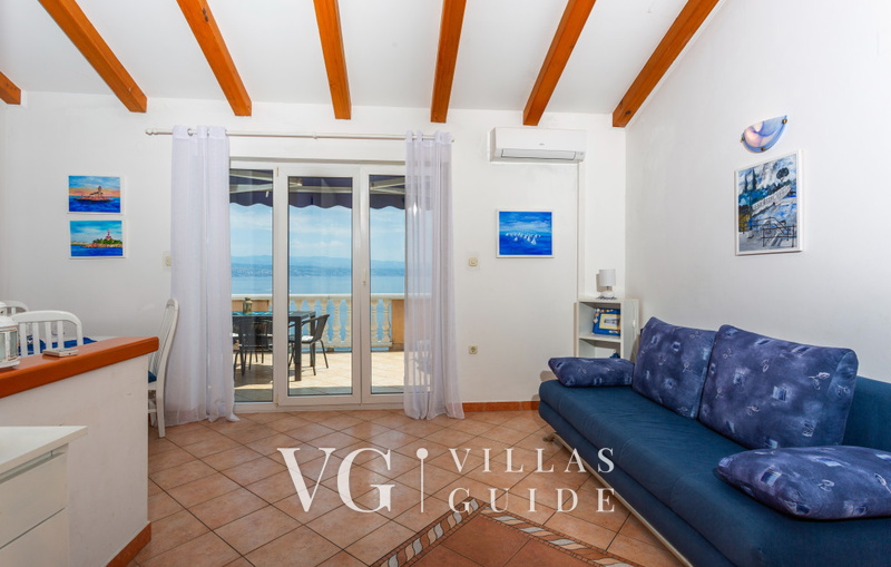 Villa Medea sea view Living room