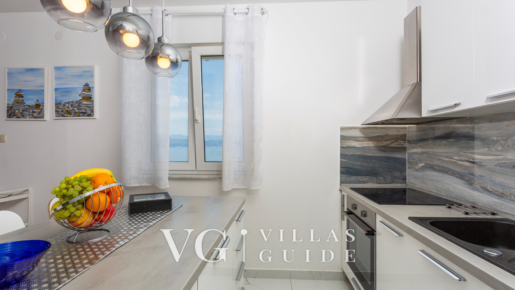 Villa Medea sea view Cucina