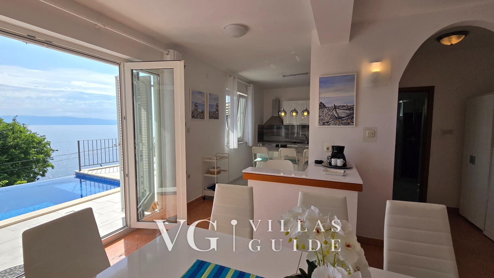 Villa Medea sea view Cucina