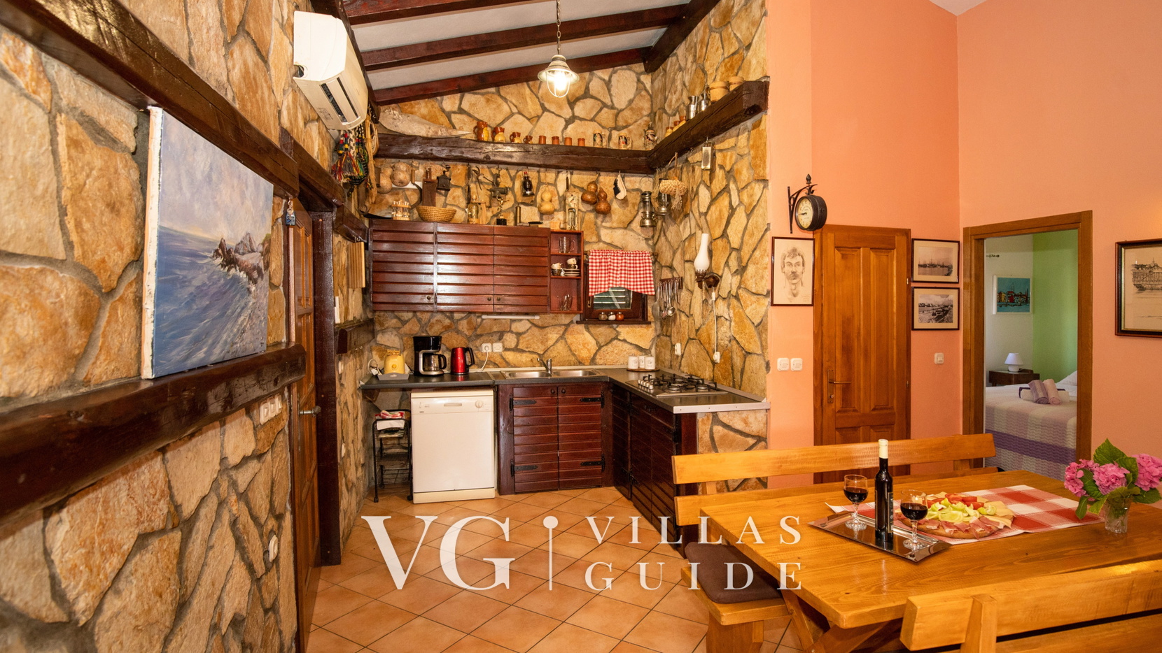 Villa Marija Desne Kitchen