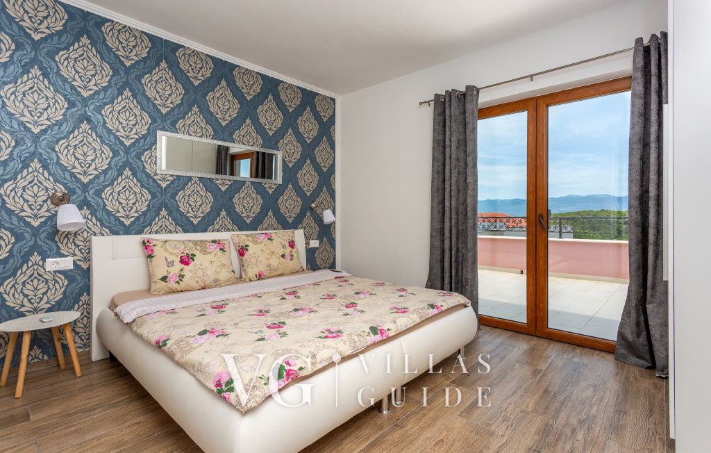 Holiday home Villa Vrbnik Camera da letto