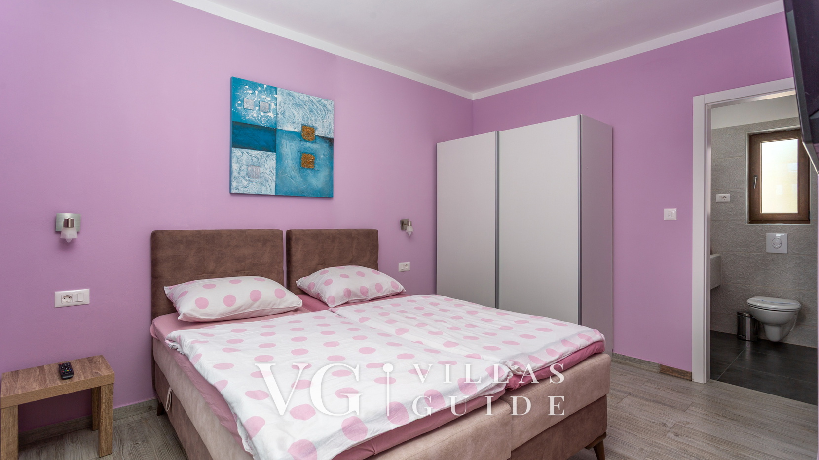 Holiday home Villa Vrbnik Camera da letto