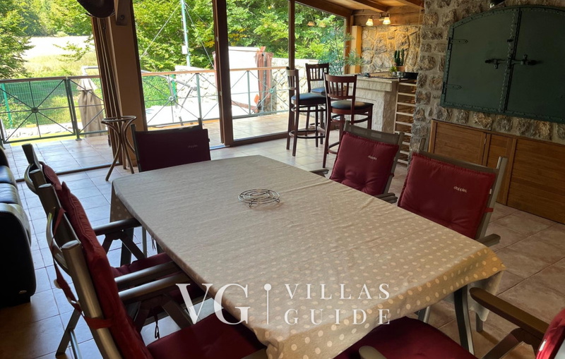 Holiday Home Villa Rosemary-whirpool&pet friendly Kitchen