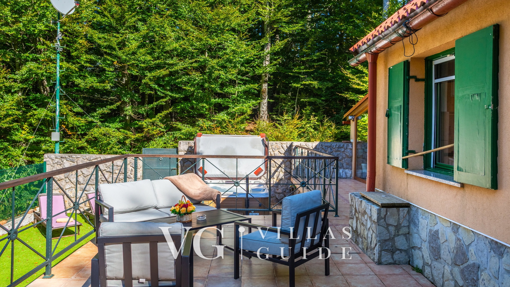 Holiday Home Villa Rosemary-whirpool&pet friendly Garden and property exterior