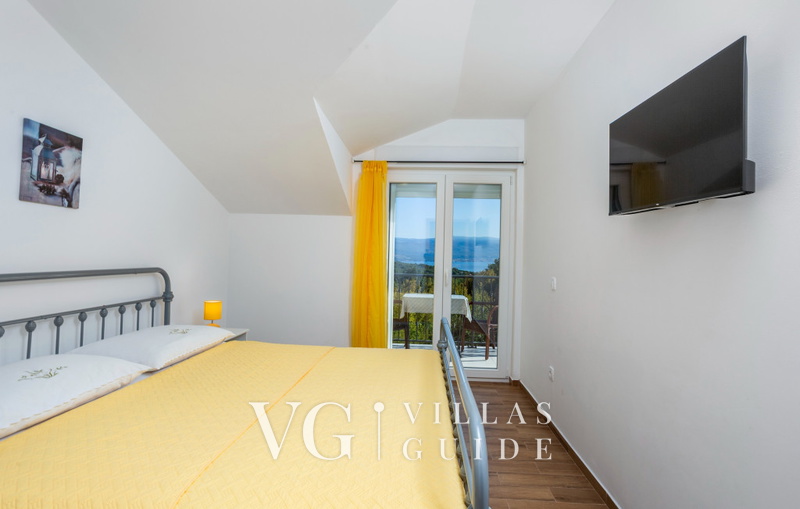 Villa Magriž with pool- Island Krk Schlafzimmer