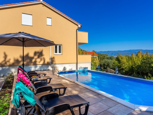 Villa Magriž with pool- Island Krk