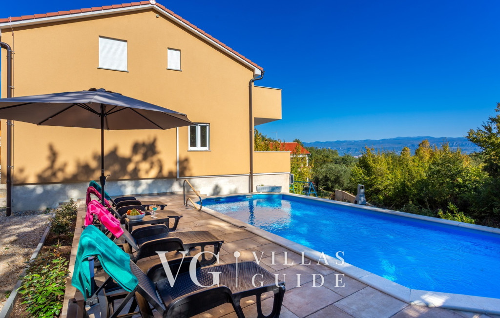 Villa Magriž with pool- Island Krk